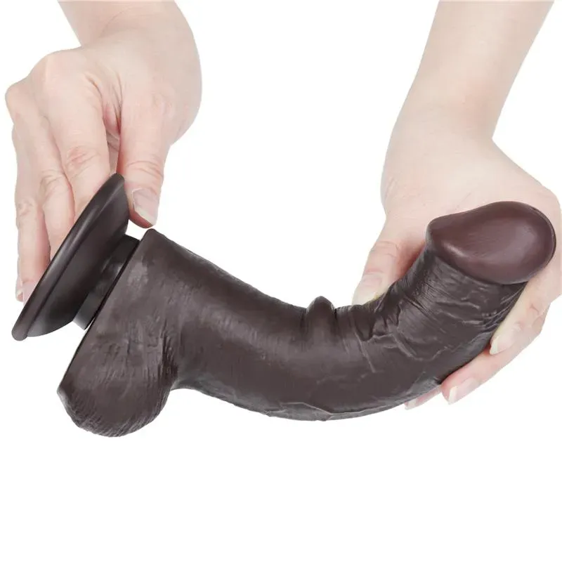 LOVETOY Sliding Skin Dual Layer Dildo 8