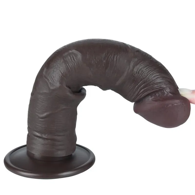 LOVETOY Sliding Skin Dual Layer Dildo 8