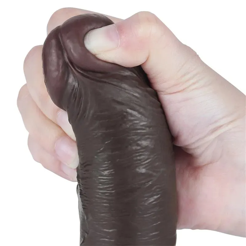 LOVETOY Sliding Skin Dual Layer Dildo 8