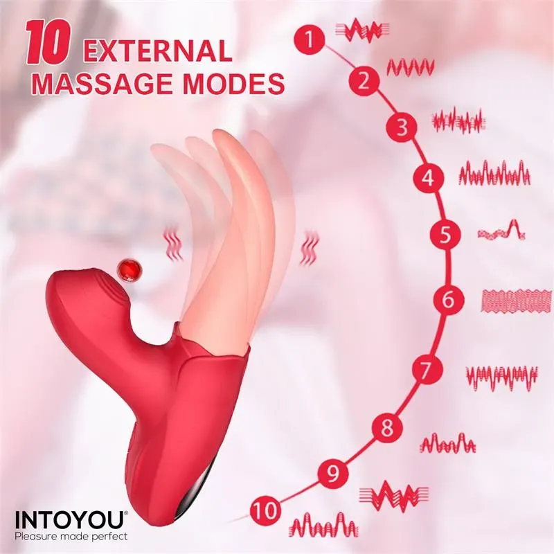 MARTINELLA Crazy Tongue dubultais stimulators