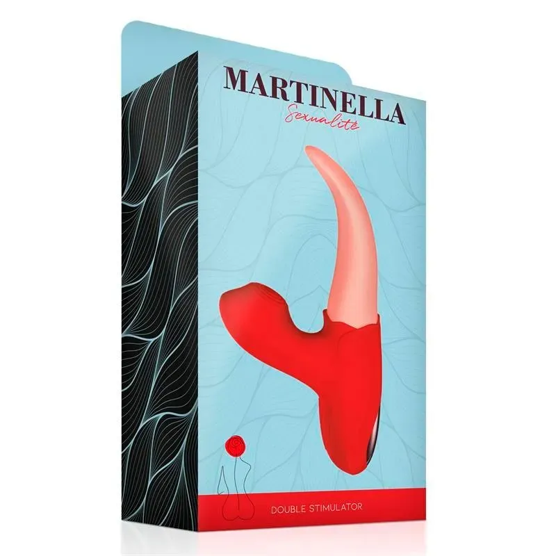 MARTINELLA Crazy Tongue dubultais stimulators