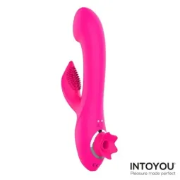 INTOYOU Magnoliapink вибратор с вакуумом
