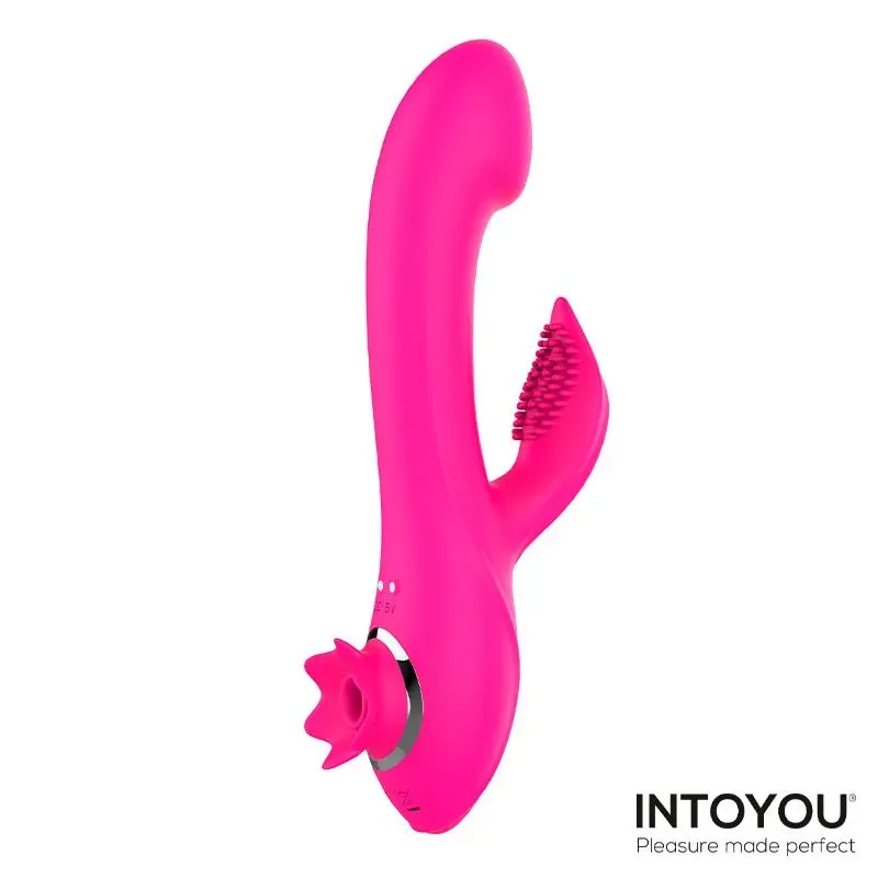 INTOYOU Magnoliapink вибратор с вакуумом