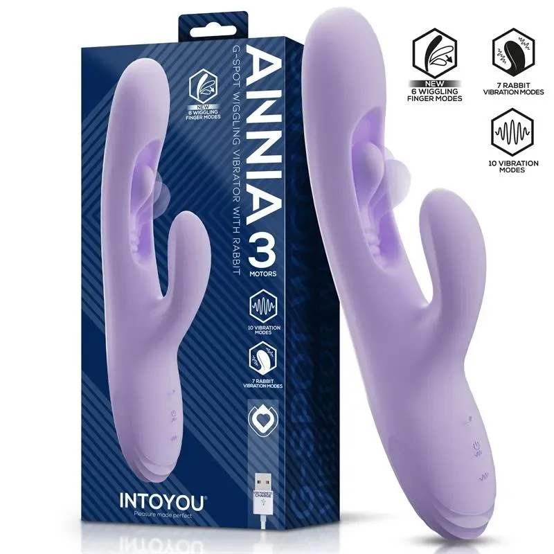 INTOYOU Annia вибратор для точки G, 3 мотора