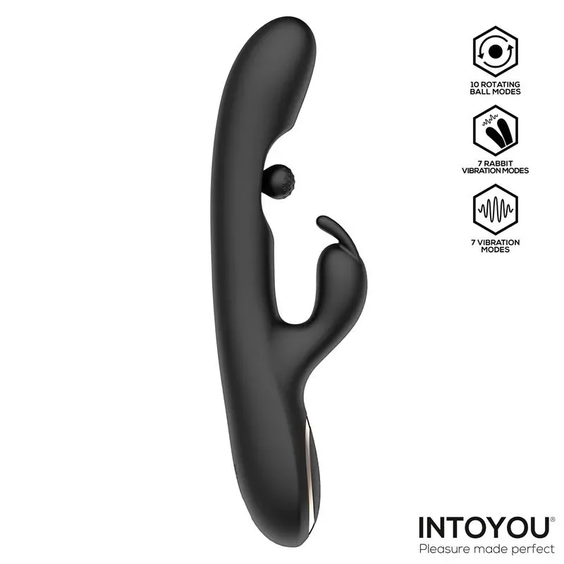 INTOYOU Patty vibrators ar rotējošu lodīti