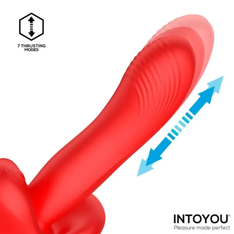 INTOYOU Vyron вибратор с толчками и вибрацией