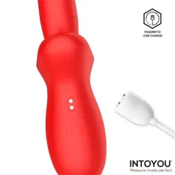 INTOYOU Vyron вибратор с толчками и вибрацией