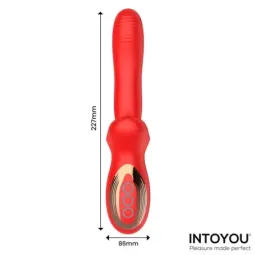 INTOYOU Vyron vibrators ar grūdieniem un kodumu