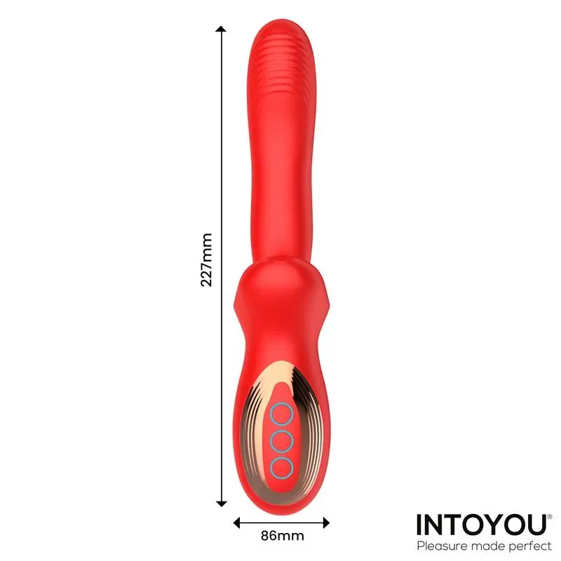 INTOYOU Vyron vibrators ar grūdieniem un kodumu