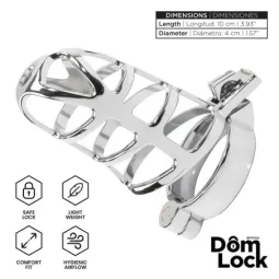 DOMLOCK Prisoner клетка для пениса, размер S