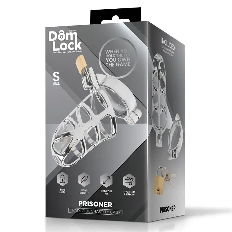 DOMLOCK Prisoner клетка для пениса, размер S