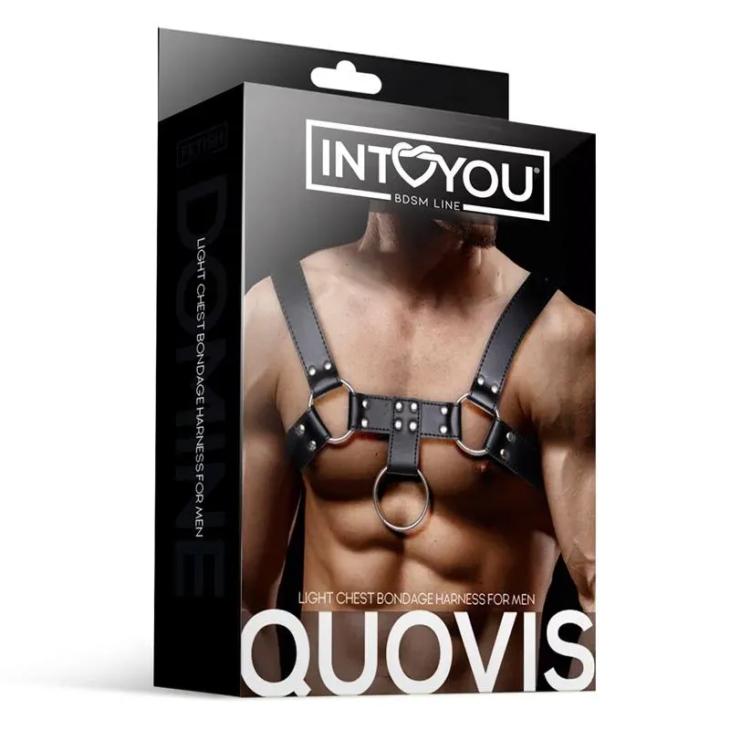INTOYOU Quovis мужская портупея из веганской кожи
