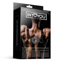INTOYOU Quovis vīriešu krūšu uzkabe no vegānās ādas