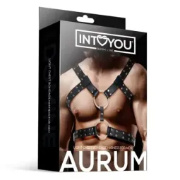 INTOYOU Aurum мужская портупея из веганской кожи