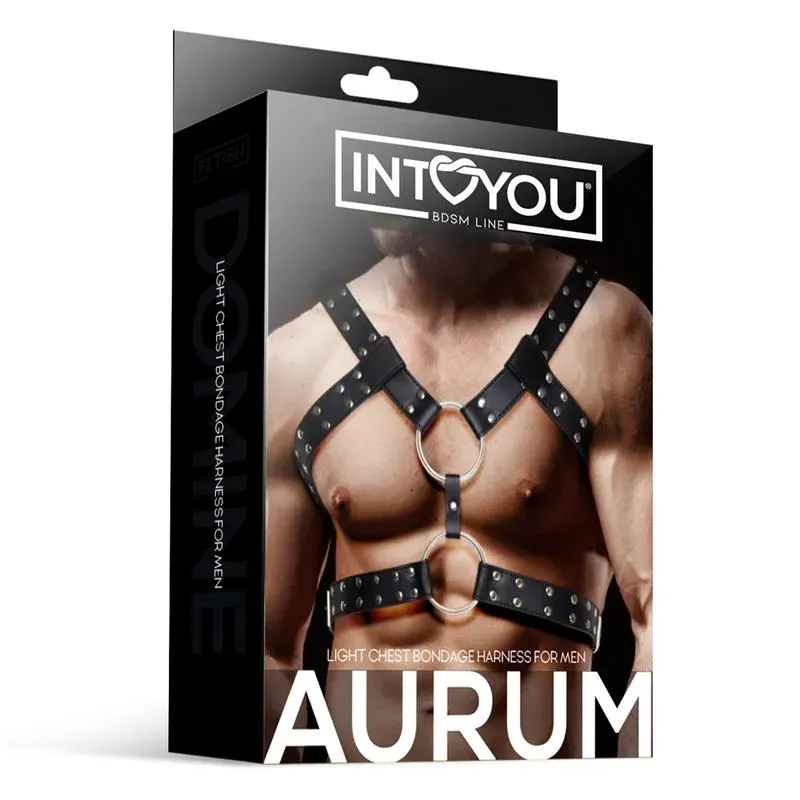 INTOYOU Aurum мужская портупея из веганской кожи