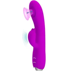 PRETTYLOVE Regina vibrators ar sūkšanu