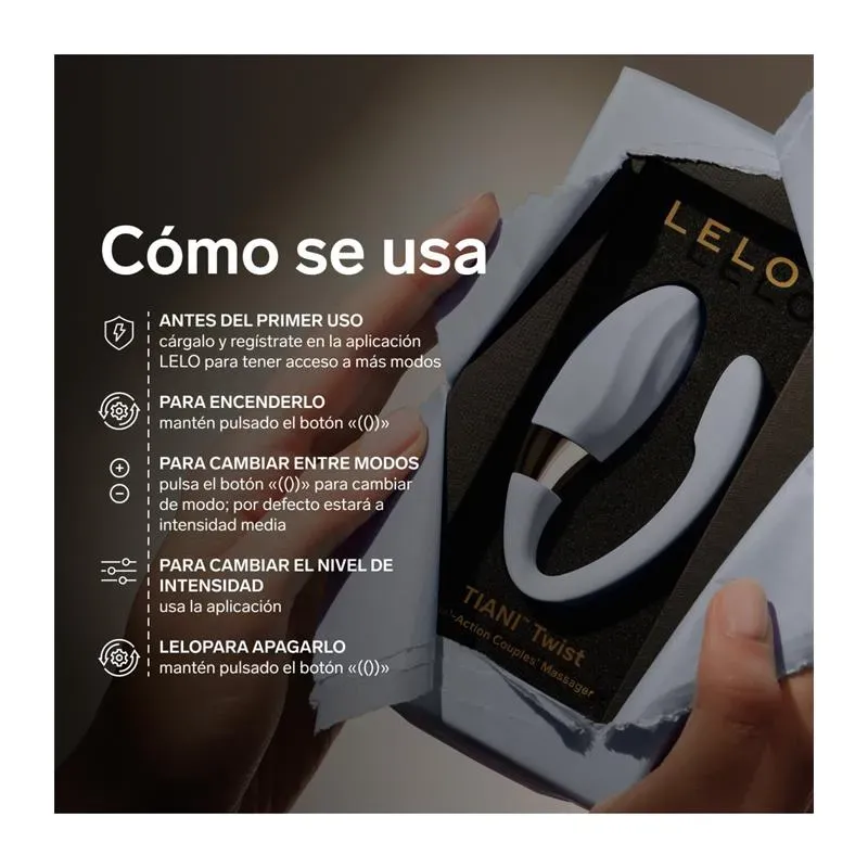 LELO Tiani Twist вибратор для пар с приложением
