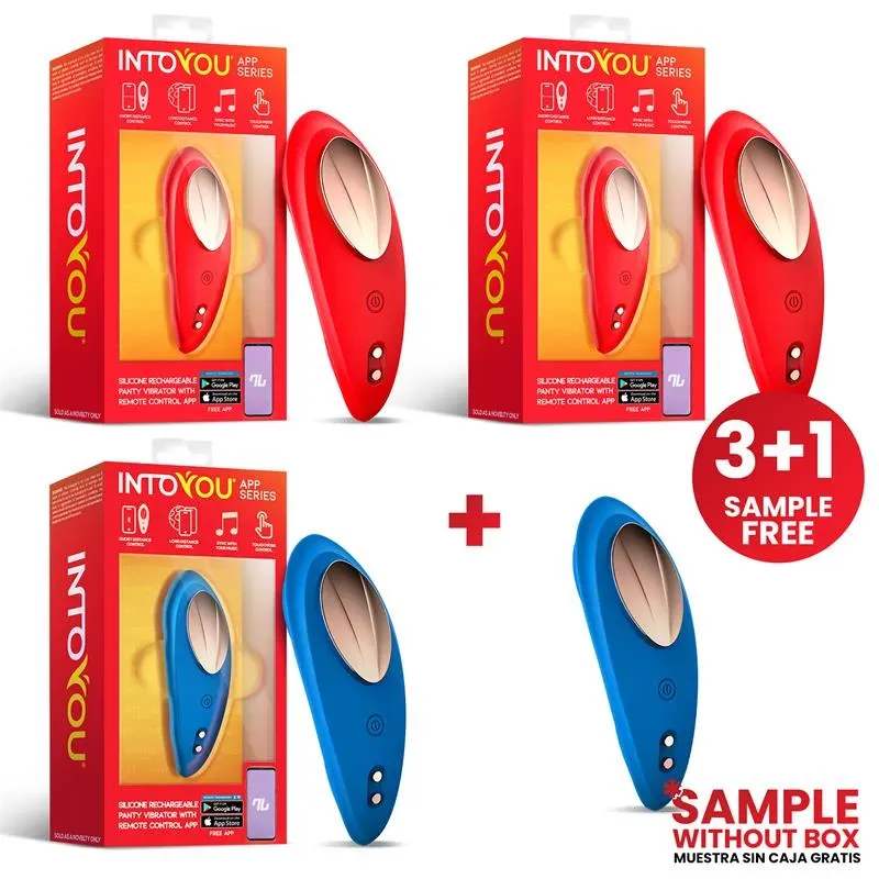 INTOYOU APP SERIES biksīšu vibrators ar lietotni