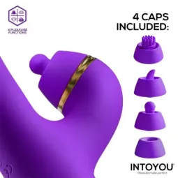 INTOYOU Siter 2.0 вибратор с язычком и шариком