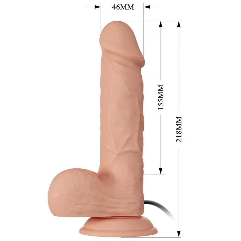 BAILE reālistisks vibrators ar tālvadības pulti