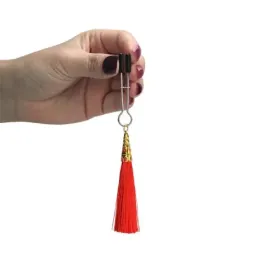 LOVETOY Glamor Tassel krūšu galu spailes, sarkanas