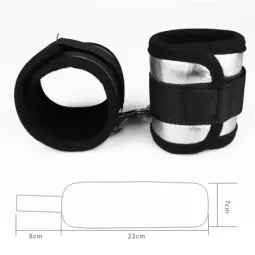LOVETOY Velcro Handcuffs roku saites