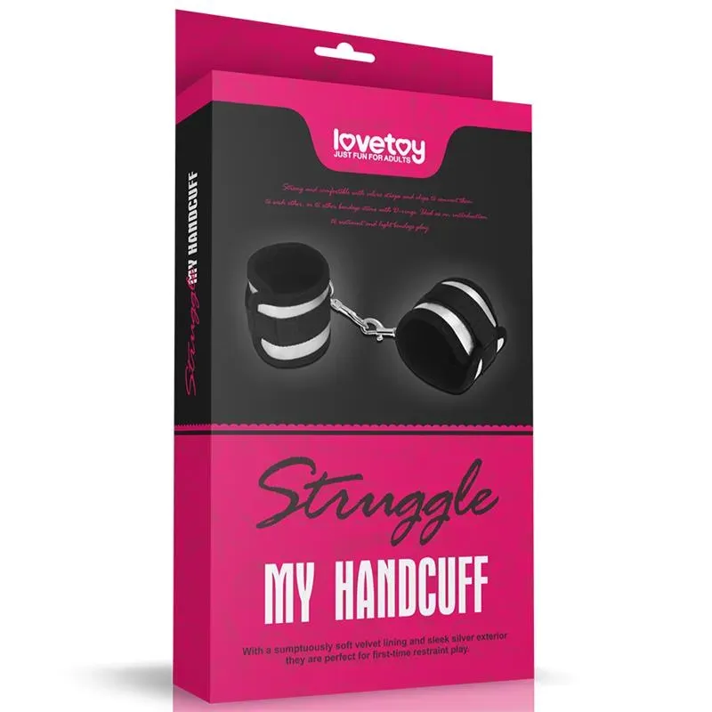 LOVETOY Velcro Handcuffs roku saites