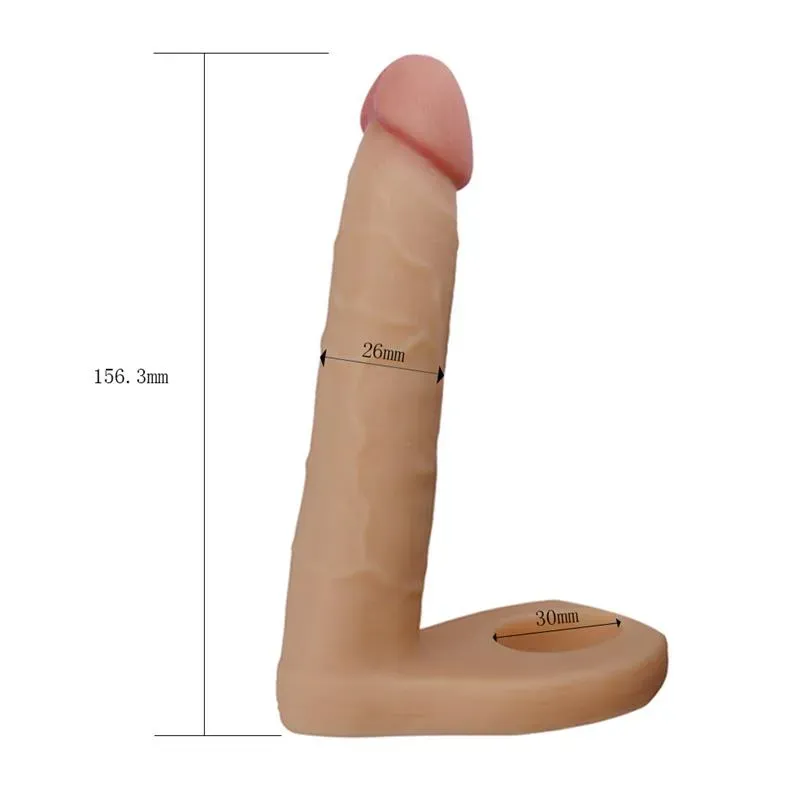 LOVETOY The Ultra Soft Double 6.25 dildo