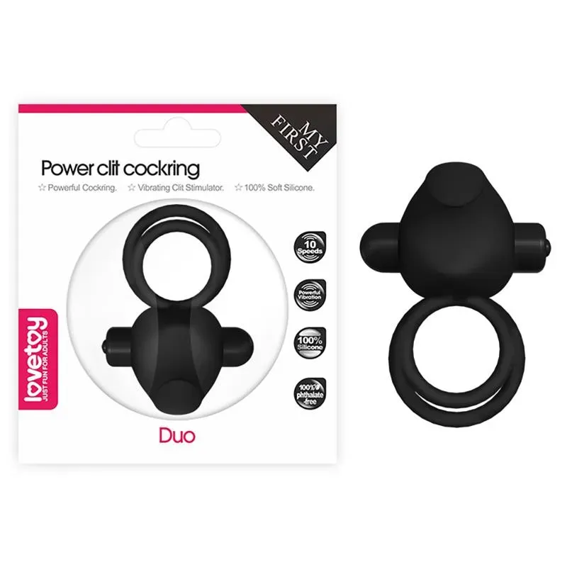 LOVETOY Power Clit Duo эрекционное кольцо