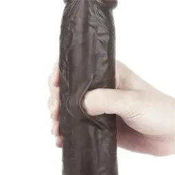 LOVETOY Sliding 9 reālistisks dildo, melns