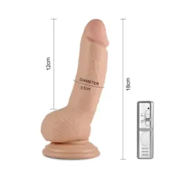 LOVETOY Real Extreme 7 vibrējošs dildo