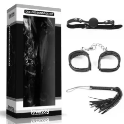 LOVETOY Bondage Kit Deluxe Negro BDSM komplekts