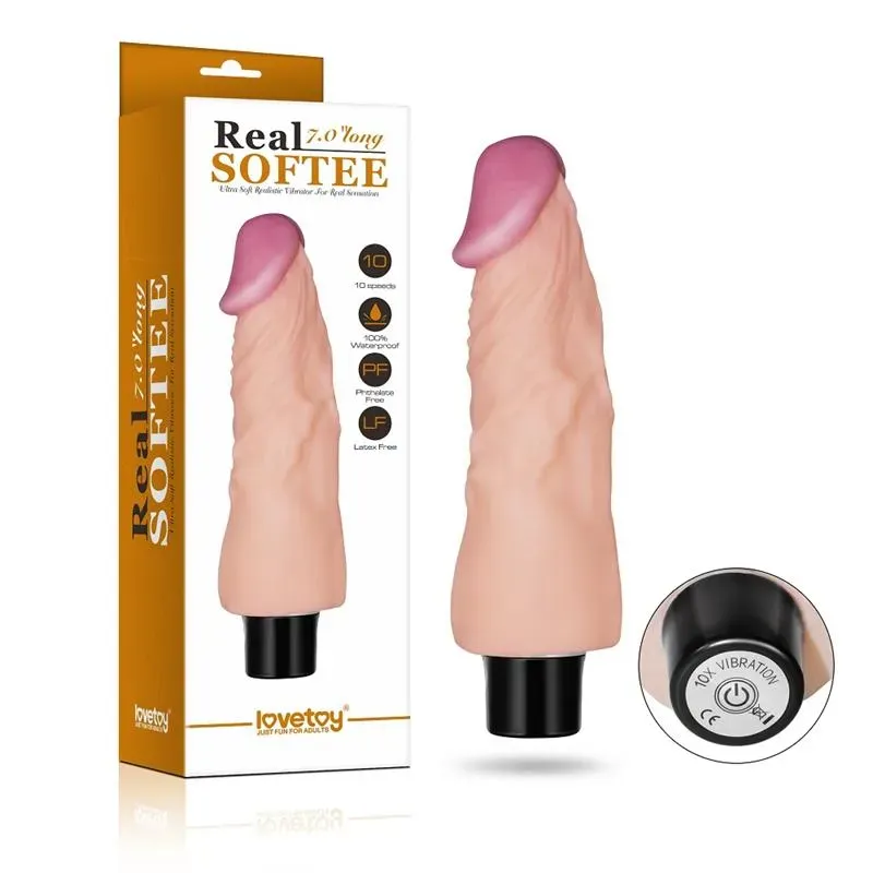 LOVETOY Real Softee 7 reālistisks vibrators