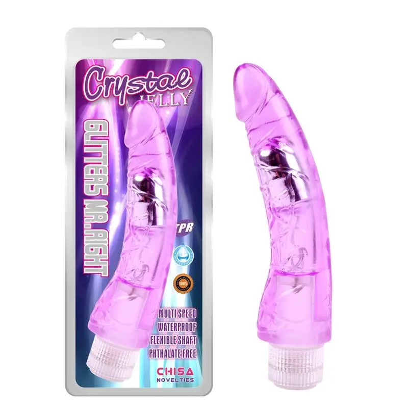 CHISA Glitters Mr.Right Vibe vibrators, violets