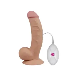 LOVETOY The Ultra Soft Dude vibrējošs dildo
