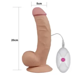 LOVETOY The Ultra Soft Dude vibrējošs dildo