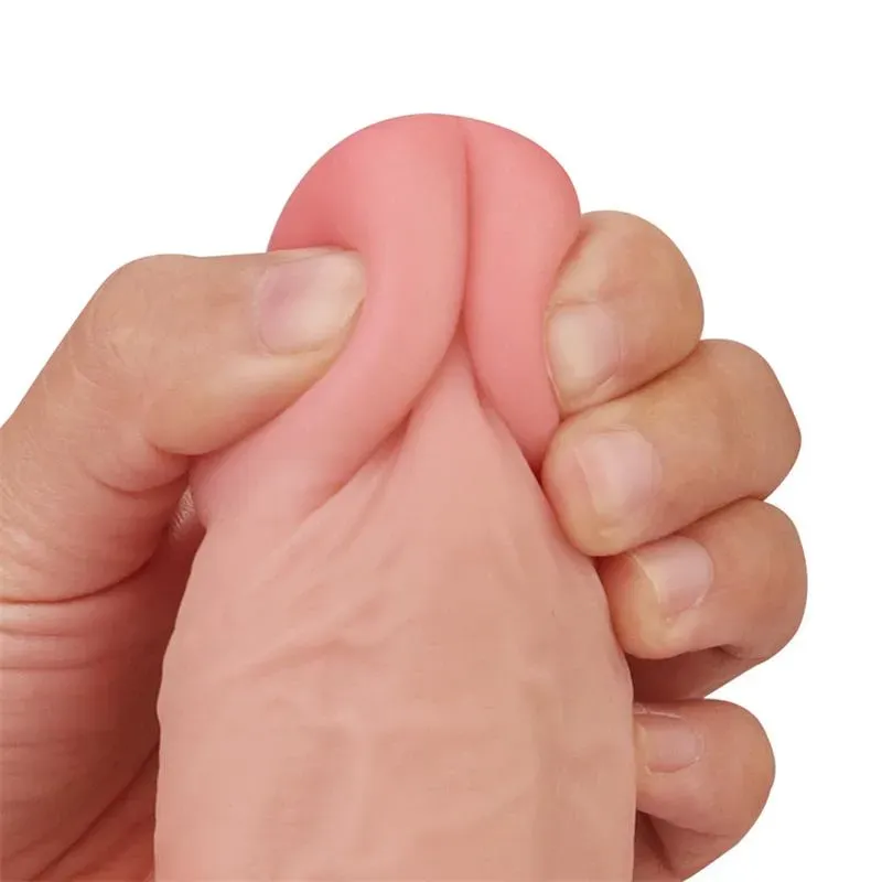 LOVETOY Sliding 9 reālistisks dildo, 23,5 cm