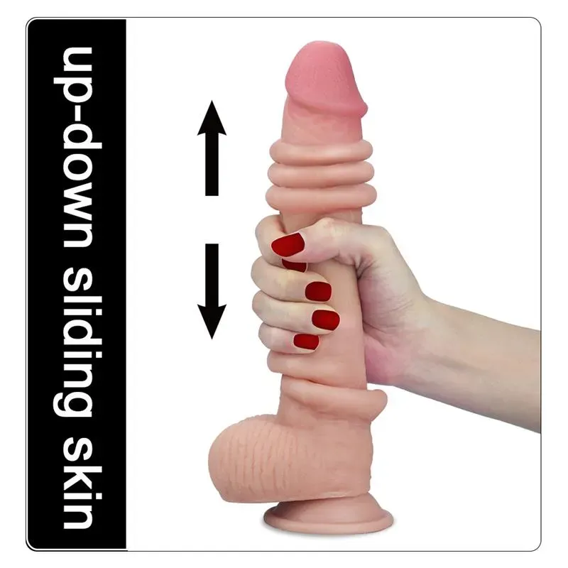LOVETOY Sliding Skin фаллоимитатор 23,5 см