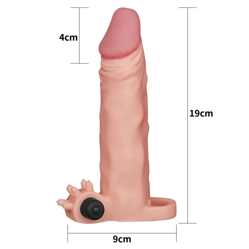 LOVETOY Add 2 Pleasure X-Tender peņa uzmava