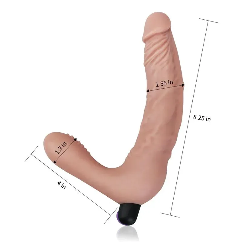 LOVETOY bezsiksnu dubultais dildo ar vibrāciju