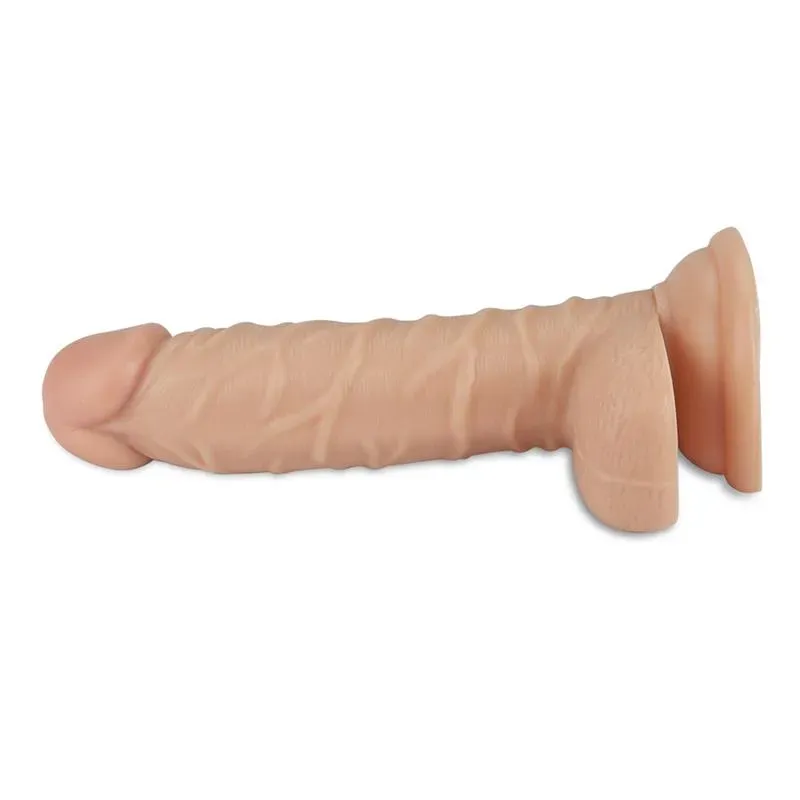 LOVETOY Real Extreme vibrējošais dildo 18,5 cm