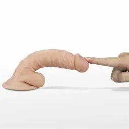 LOVETOY Real Extreme vibrējošais dildo 18,5 cm