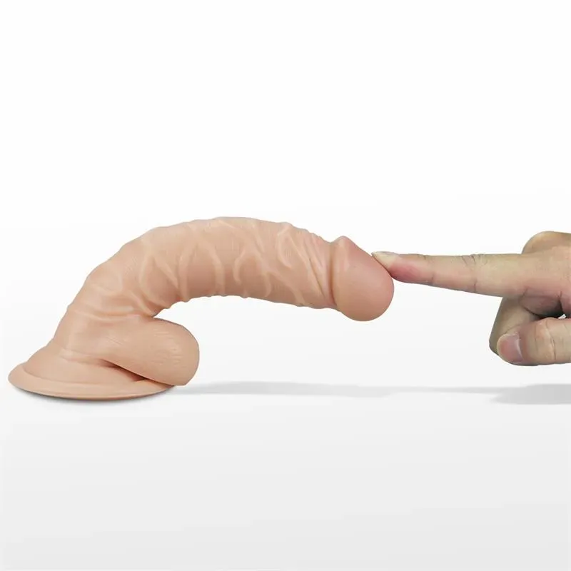 LOVETOY Real Extreme vibrējošais dildo 18,5 cm