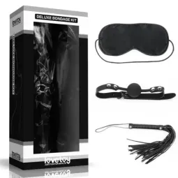 LOVETOY Bondage Kit Deluxe Black BDSM komplekts