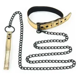 LOVETOY kaklasiksna ar pavadu Bondage Gold