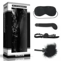 LOVETOY Bondage Kit Deluxe BDSM komplekts ar vibratoru