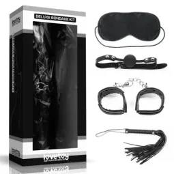 LOVETOY Bondage Kit Deluxe BDSM komplekts, 4 daļas