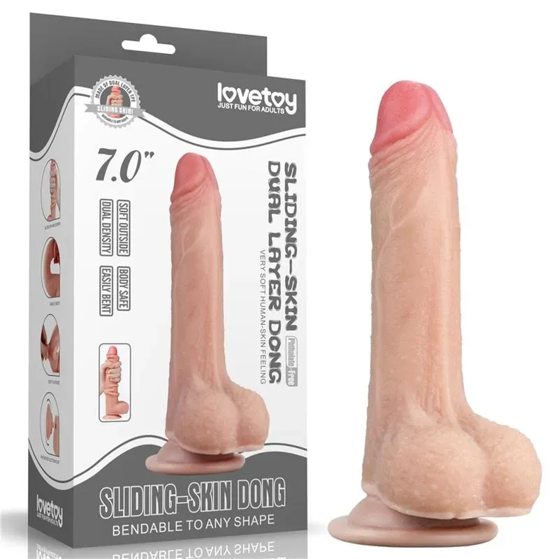 LOVETOY Sliding 7 реалистичный фаллоимитатор