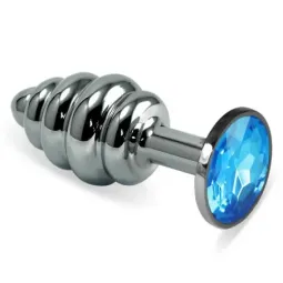 LOVETOY Spiral Butt Plug Rosebud анальная пробка