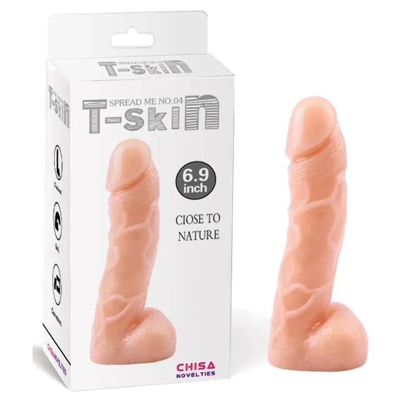 CHISA Spread Me N4 T-Skin reālistisks dildo